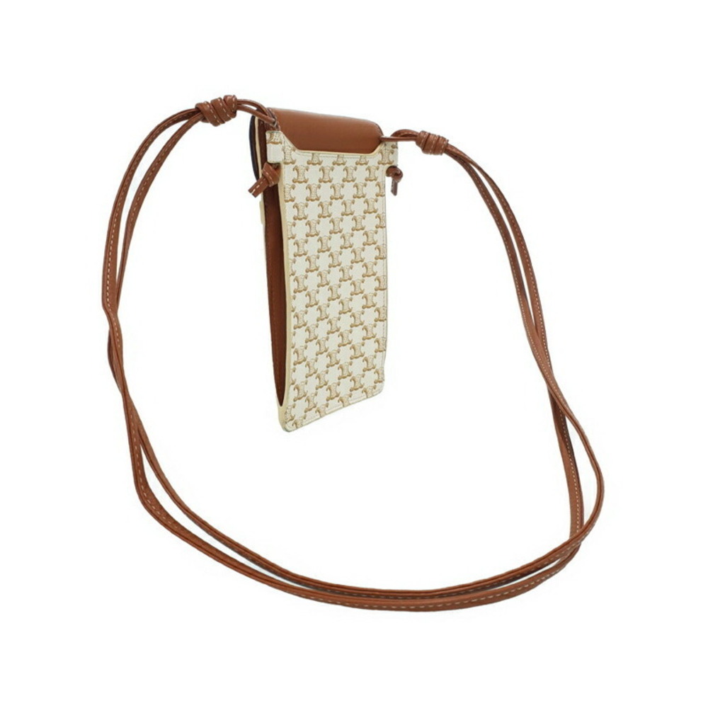 Celine Triomphe Canvas Flap Mobile Pouch Smartphone - Picture 2 of 9
